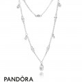 Women's Pandora Chandelier Droplets Necklace