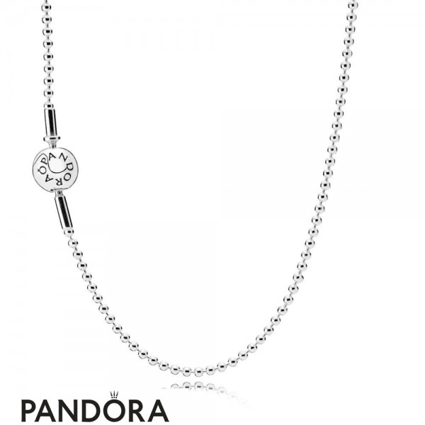 Women's Pandora Essence Collection Beaded Silver Necklace