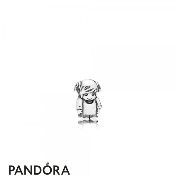 Pandora Lockets Pandora Little Girl Petite Charm 925 Silver
