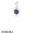 Pandora Pendants September Droplet Pendant Synthetic Sapphire