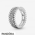 Women's Pandora Pavement And Pearl Rings