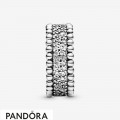 Women's Pandora Pavement And Pearl Rings
