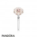 Pandora Rings Blooming Dahlia Ring Cream Enamel Blush Pink