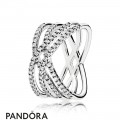 Pandora Rings Cosmic Lines Ring