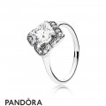 Pandora Rings Crystalized Floral Fancy Ring