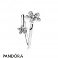 Pandora Rings Dazzling Daisies Ring