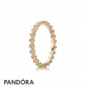 Pandora Rings Floral Elegance Ring 14K Gold