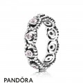 Pandora Rings Her Majesty Ring Pink Cz