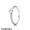 Pandora Rings One Love Ring Synthetic Pink Sapphire
