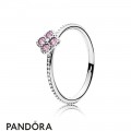 Pandora Rings Oriental Blossom Ring Pink Cz