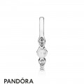 Pandora Rings Petite Luminous Leaves Ring White Pearl