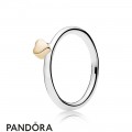 Pandora Rings Puzzle Heart 14K Puzzle Rings