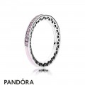 Pandora Rings Radiant Hearts Of Pandora Ring Light Pink Enamel