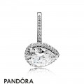 Pandora Rings Radiant Teardrop Ring