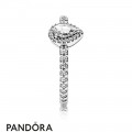 Women's Pandora Rings Radiant Teardrop Ring