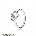 Pandora Rings Ribbons Of Love Ring