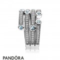 Pandora Rings Shimmering Ocean Ring Frosty Mint