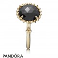 Pandora Rings Shining Star Ring Black Spinel