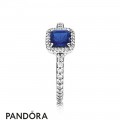 Pandora Rings Timeless Elegance True Blue Crystal