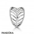 Pandora Rings Tropical Palm Leaf Ring