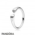 Women's Pandora Jewelry Two Hearts Ring